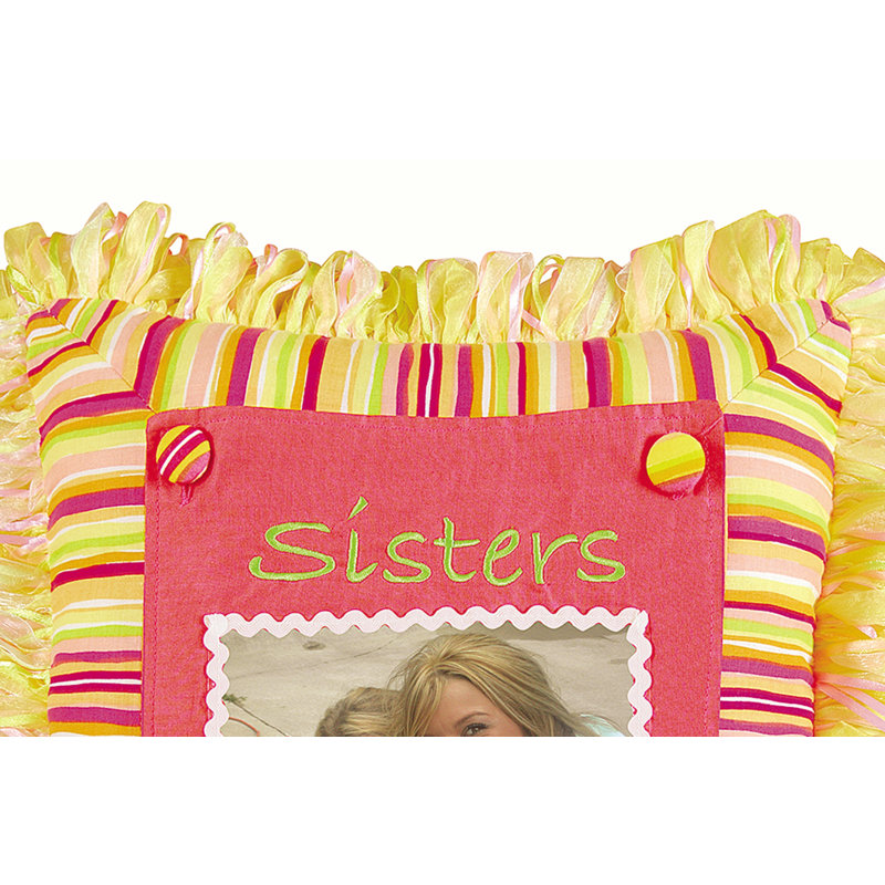 Sisters Picture Throw Pillow