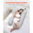 Pregnancy Pillow U-Shaped Full Body Maternity Pillow Ultra-Soft and Breathable