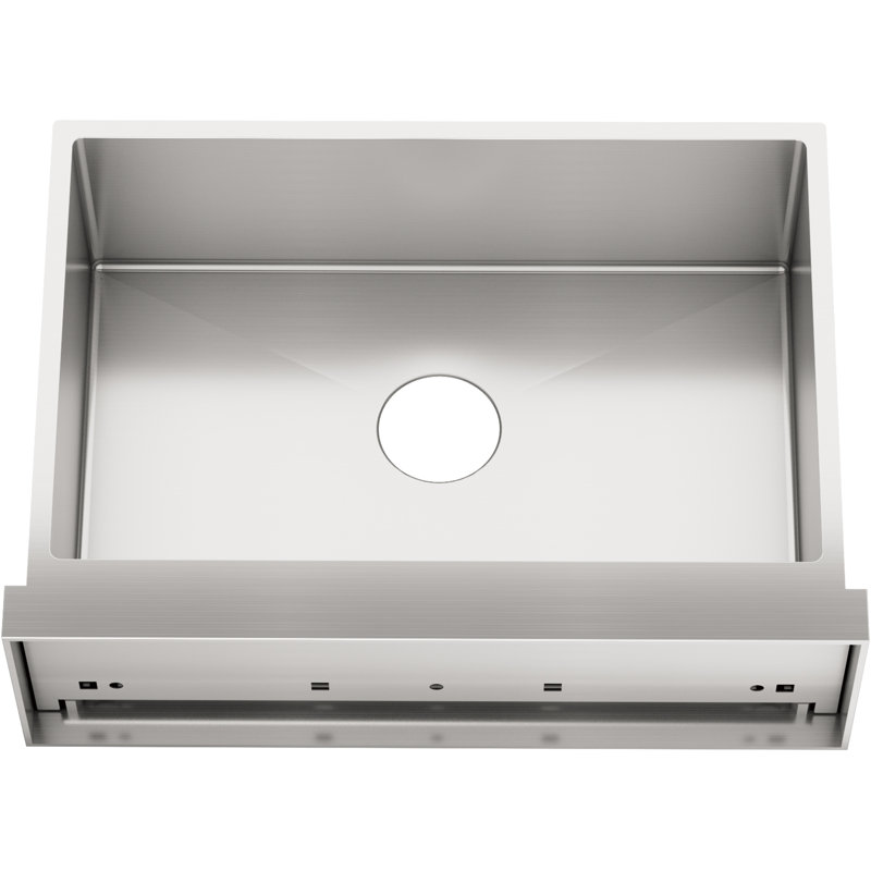 Tailor 29.5" L x 21.25" W Farmhouse Kitchen Sink