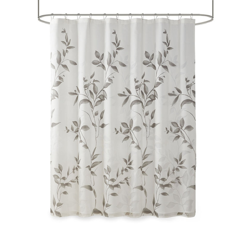 Rideau de douche Burnout, Gris