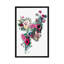 « floral crâne series », reproduction d’impression sur toile-74646868-74646867-21404698