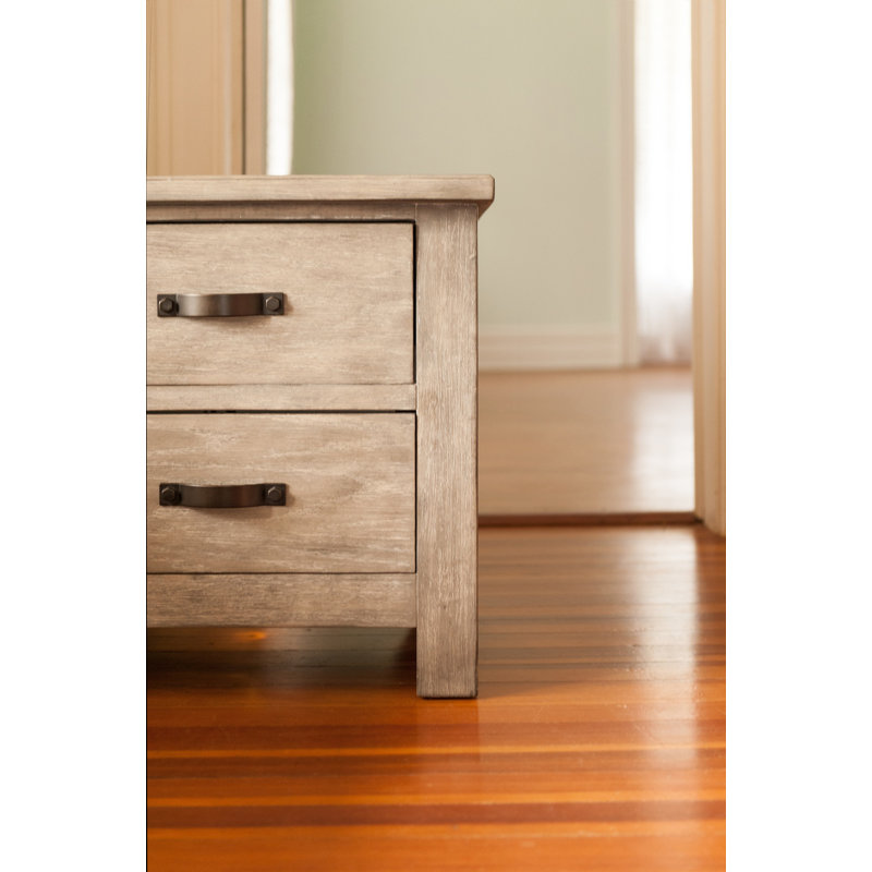 2 - Drawer Nightstand, Fossil