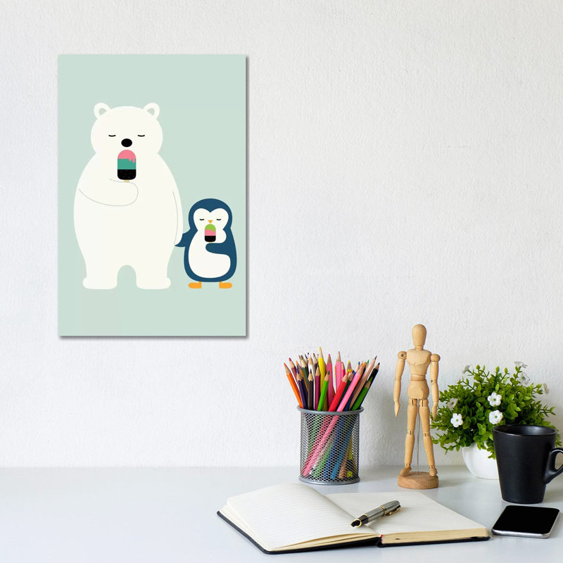 Stay Cool by Andy Westface - Wrapped Canvas Print, 20.32 cm H x 30.48 cm W