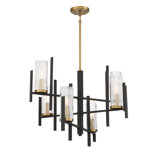 6 - Light Dimmable Cylinder Chandelier