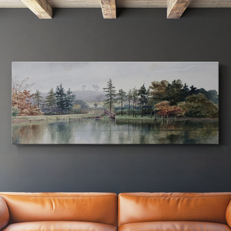 Série paysage - CCDXL III - Toile tendue avec châssis - Prêt à accrocher, H 20 po x l 50 po