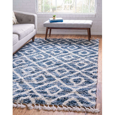 Tapis lagon oriental Cynithia