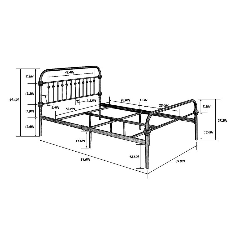 Rosalind Wheeler Bough Bed - Wayfair Canada