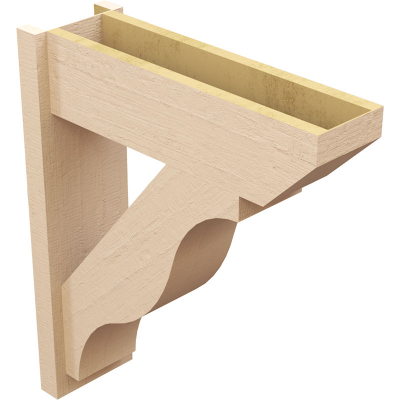 Bois de cèdre brut Funston Slat, H 30 po x l 8 po x P 26 po