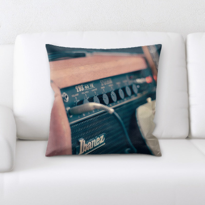 Microsuede Throw Pillow