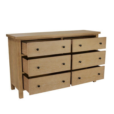 Commode à six tiroirs Emilia