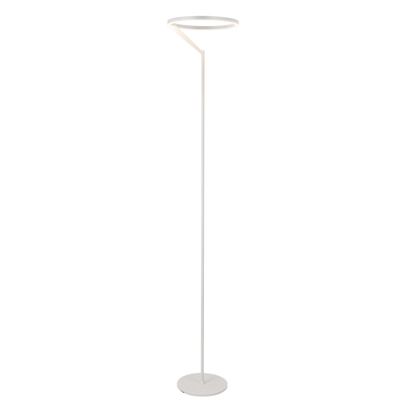 Roda LED Torchiere Floor Lamp, White