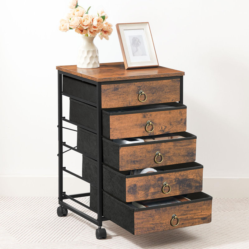 5-Drawer Chest,Office Cabinet with Drawers
