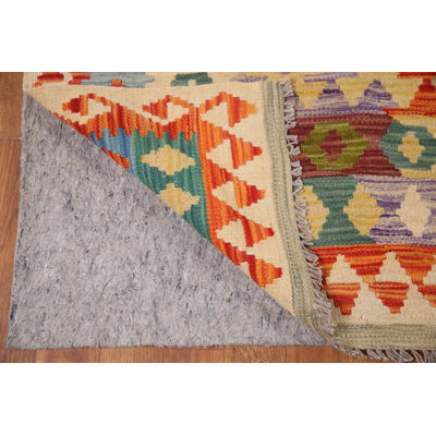 Kilim Reversible Wool Area Rug 10x13
