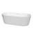 Carissa 71'' x 32'' Soaking Acrylic Bathtub-50480678