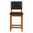 Upholstered Counter Stool with Solid Wood Frame-52517035-52517047