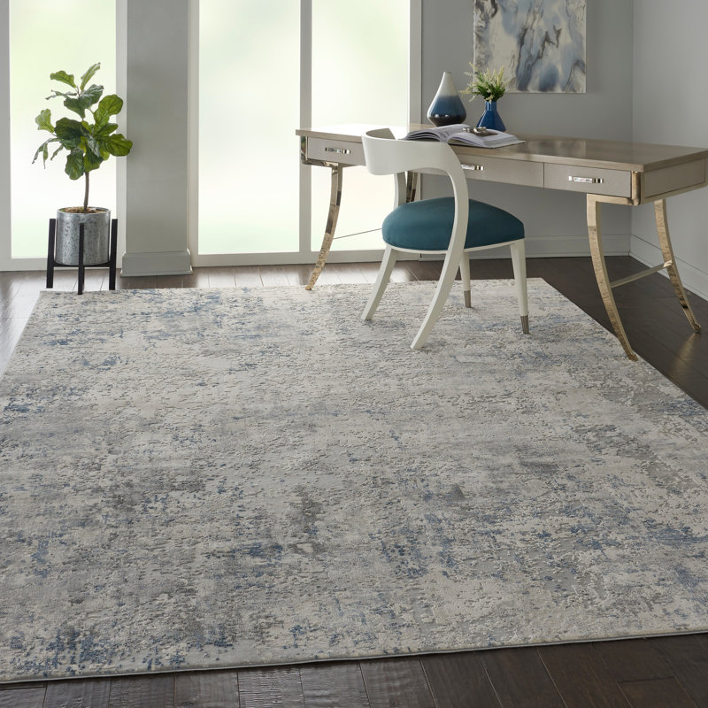 Round Abstract 239cm X 239cm Area Rug