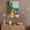 «Seacliff Whispers V1», impression encadrée sur papier par Azure Artisanal Studio