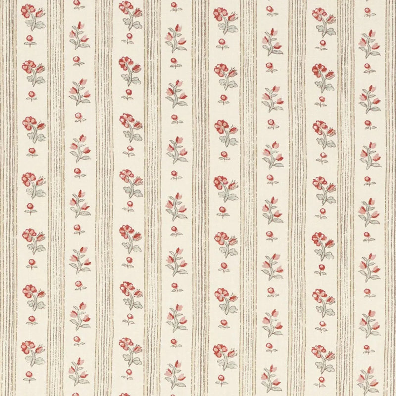 Tissu Cabanon, Rouge