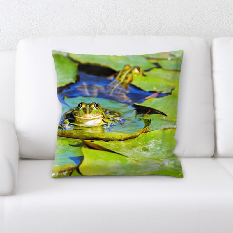 Microsuede Throw Pillow