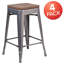 Tabouret à hauteur de comptoir en métal enduit de 24 po 4 pièces-1636743243-1635336335-1629897553