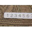 Tapis bleu floral traditionnel 10 x 13