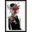 Reproduction encadrée « red blooms »-50108370