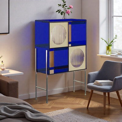 Modern and simple acrylic sideboard