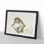 Monkey by Kansetsu Hashimoto - Picture Frame Painting Print-55610432-55610431