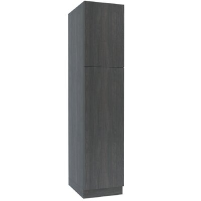 Carbon Marine Slab Style Wall Kitchen Cabinet End Panel (12 in W x 0.75 in D x 30 in H) -  Cambridge, SA-WUEP30-CM