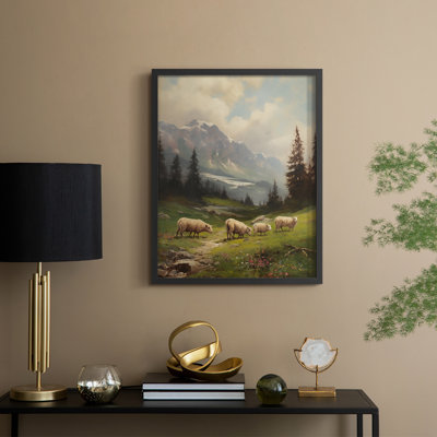 ANIMALS Series CCXCIX - reproduction encadrée de qualité supérieure - prête à être accrochée - aucun clou requis