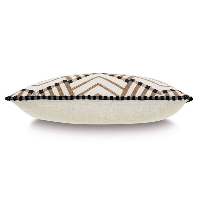 Kimahri Linen Lumbar Pillow Cover & Insert