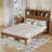 Bed Frame With Storage Headboard, No Box Spring Required-1458991338-1461188169