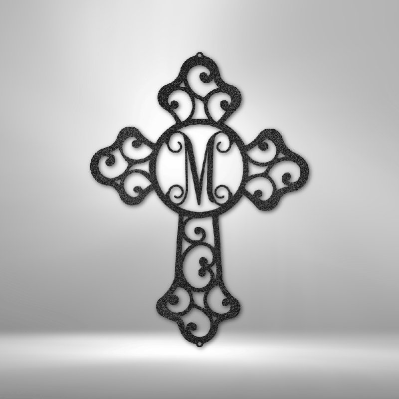 Scripture Walls, H 17 po x l 17,5 po x P 0,5 po, Noir, Oui