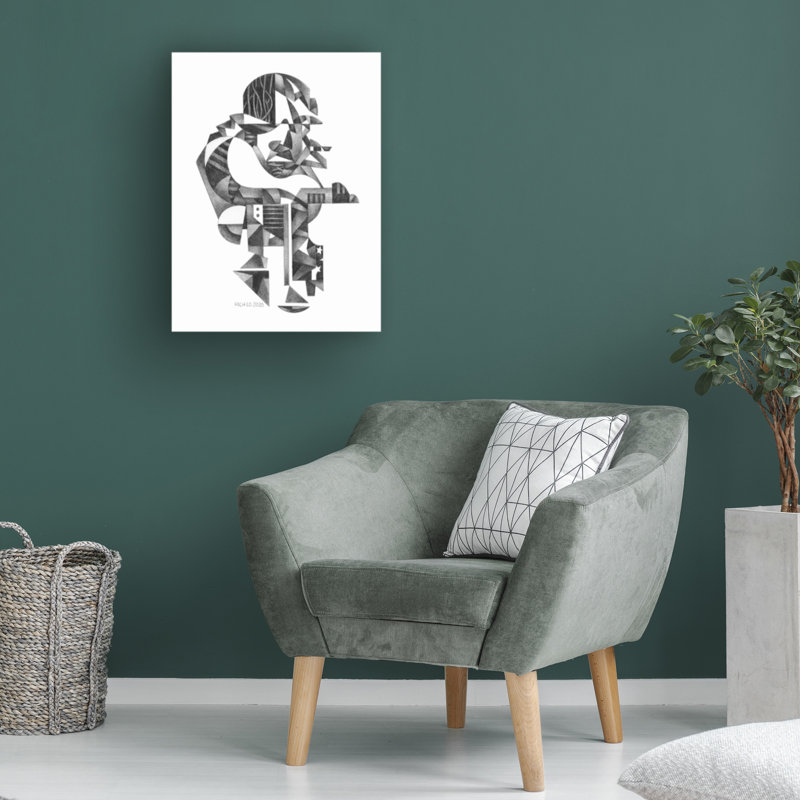 Art sur toile de bolognaise, riche, H 19 po x l 14 po