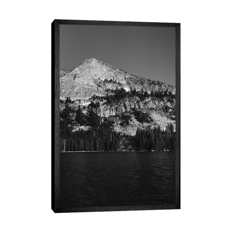 Tenaya Lake, Yosemite National Park by Bethany Young - Print on Canvas, 66.04cm H x 45.72cm W x 3.81cm D, Black Framed