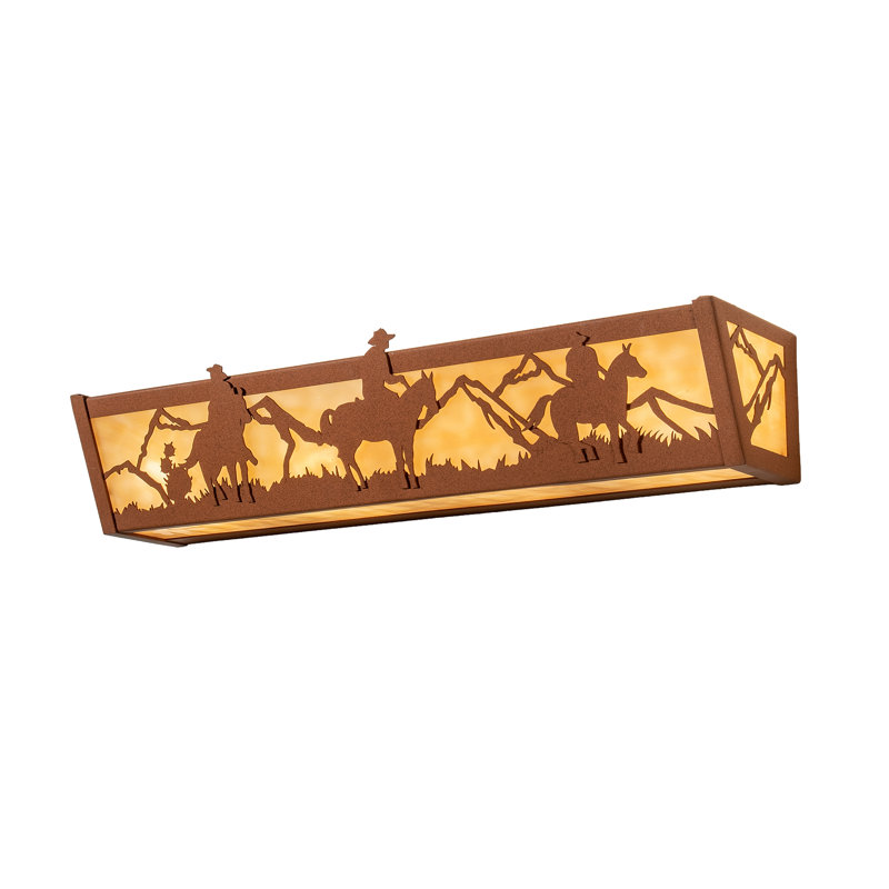 Rustic Lodge 4 - Light Bath Bar