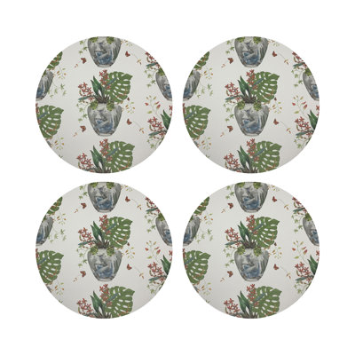 Monkey Small Jungle Pebble 16" Vinyl Placemat