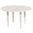 Ramsel EcoDecor's Rounded Solid Wood Outdoor Dining Table in Earthy Teak-1229909443-1228988232