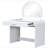 39" Makeup Vanity Table With Mirror Touch Screen Lighted Mirror, Dressing Table With Drawer For Bedroom