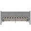 Lit de jour moderne de style rustique avec tablettes de rangement et tiroir-1738374771