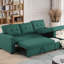 Canapé modulaire convertible rembourré avec méridienne coulissante-952222186-952222191