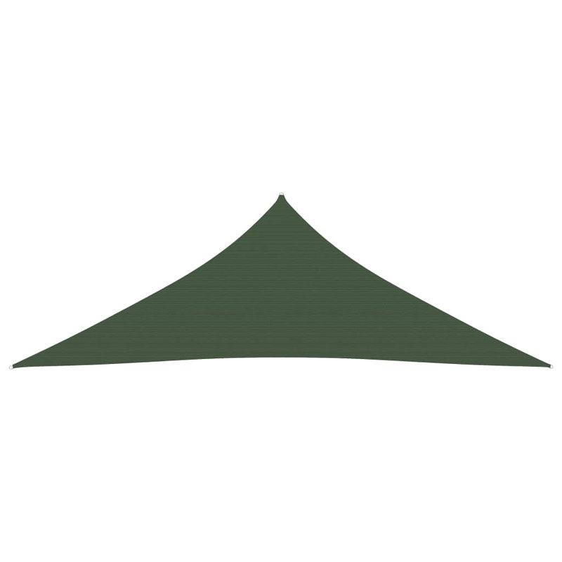 Siddharth 3.6m x 3.12m Triangular Shade Sail, Dark Green