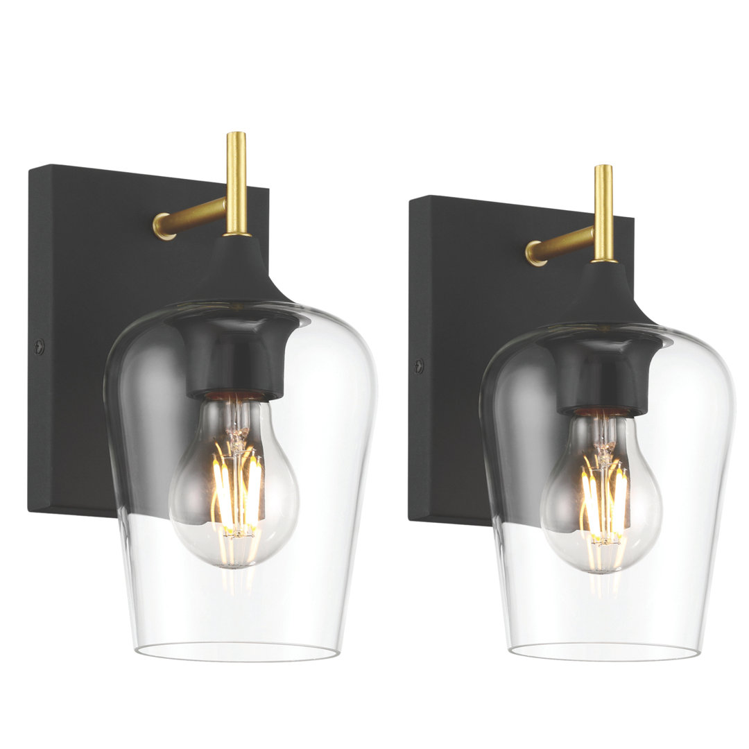 1 - Light Dimmable Armed Sconce
