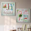 «Candle Joy», ensemble de 2 reproductions d'art textuel encadrées-56989940-56989948-56989950