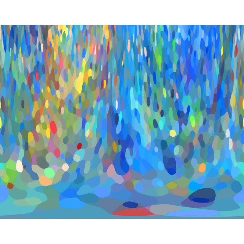 As It Flows Print by Drew Gaffney, 17.25" H x 21.25" W