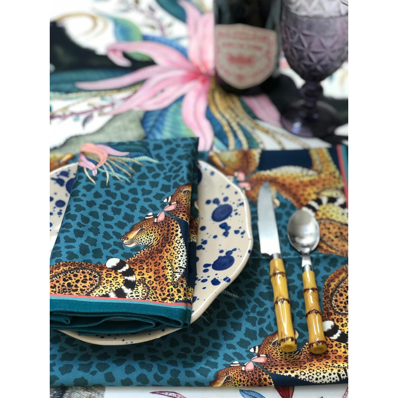 Ardmore Cotton Napkins, Frost