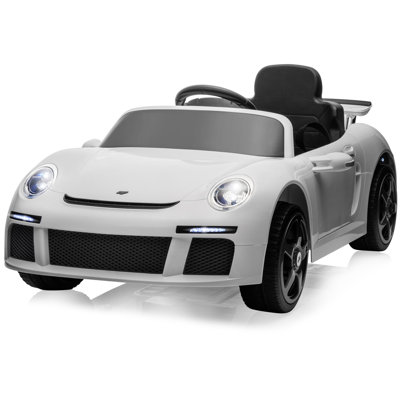 Voiture sous licence pour enfants, voiture à piles 12 V, télécommande, portes ouvertes, lecteur de musique
