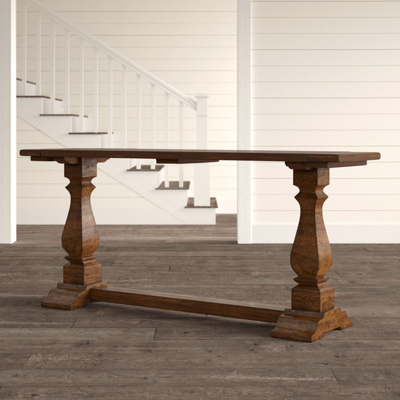 Console en bois massif Karla