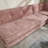 Boneless Carrow Modern Compression Chenille Upholstered Convertible Sofa Bed with Space-Saving Design-691312690