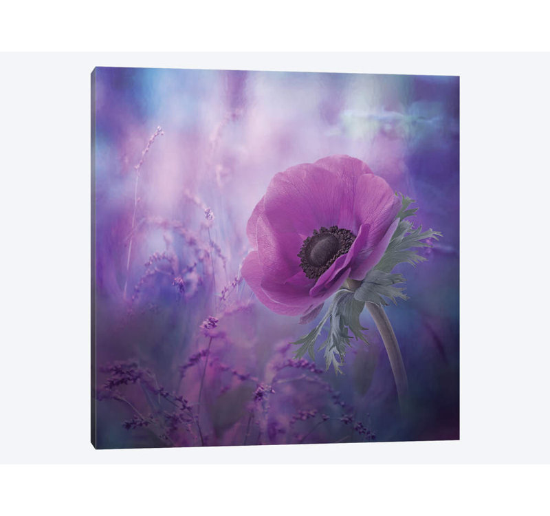 " Ecstasy " by Natalia Simongulashvili, 12" H x 12" W x 1.5" D, No Mat, Wrapped Canvas